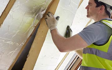 Locking loft insulation