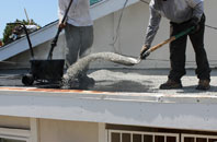 Locking flat roofing repair
